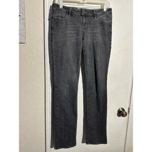 B. Venice Stretch Black Skinny Jeans, Size 7 Regular
